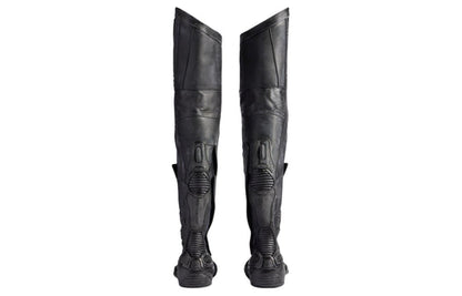Balenciaga Biker Over-the-knee Boots 'Black' 771185WB6A21000