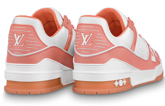 LOUIS VUITTON Trainer Sneakers 'Peach White' 1A8KC8