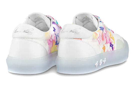 LOUIS VUITTON Ollie Sneakers 'White with Colorful Monogram' 1A8SGT