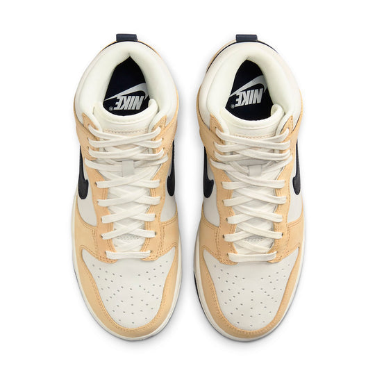 (WMNS) Nike Dunk High Premium 'Sesame Obsidian' DX2044-101