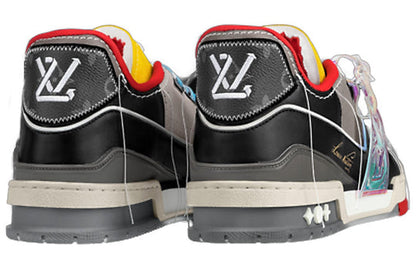 LOUIS VUITTON LV Trainers 'Red Multi-color' 1A8Q95
