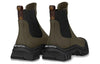 (WMNS) LOUIS VUITTON Ruby Flat Ankle Boots 'Olive Green' 1ABUIG