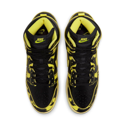 Nike Dunk High 1985 'Yellow Acid Wash' DD9404-001