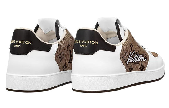 LOUIS VUITTON Rivoli Sneakers 'White with Vintage Monogram' 1ABF4L