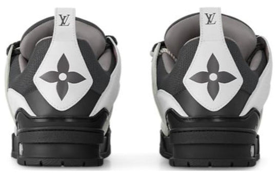 LOUIS VUITTON LV Skate Sneakers 'Black White' 1ABZ45