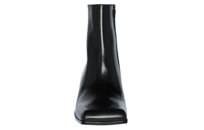 Balenciaga Square Toe Ankle Boots 'Black Leather' 678108WBC301000