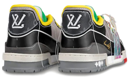 LOUIS VUITTON LV Trainers 'Yellow Multi-color' 1A8QA5