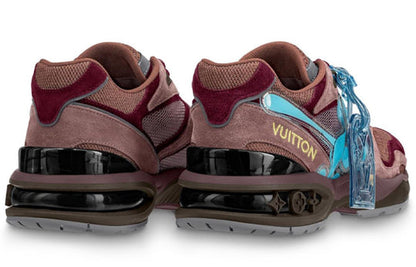 LOUIS VUITTON Trail Sneakers 'Burgundy Blue' 1A7QUZ