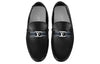 LOUIS VUITTON LV Hockenheim Loafers 'Black with Monogram Collar' 1AA09O