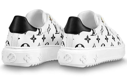 (WMNS) LOUIS VUITTON LV Time Out Sneakers Black/White 1A87NF