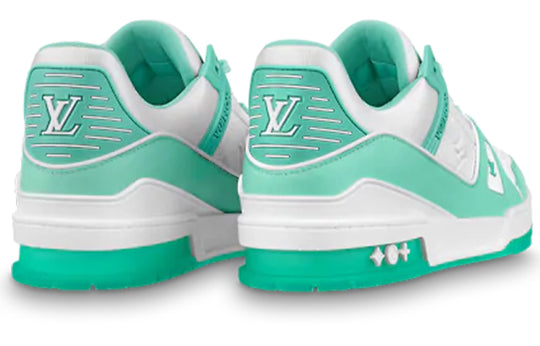 LOUIS VUITTON Trainer Sneakers 'Teal White' 1A8KBQ