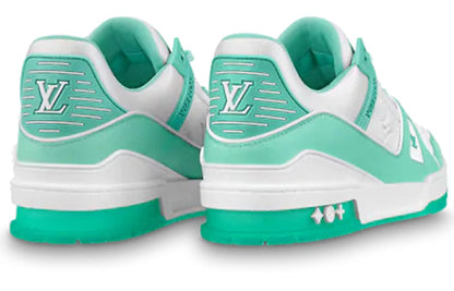 LOUIS VUITTON Trainer Sneakers 'Teal White' 1A8KBQ