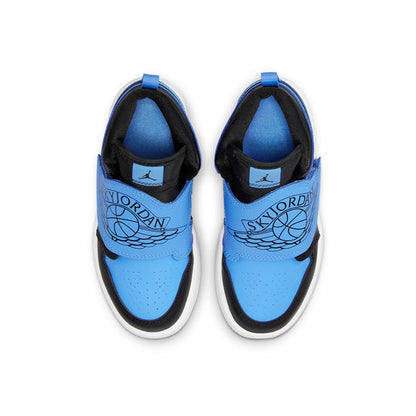 (PS) Air Jordan Sky Jordan 1 'Black Blue' BQ7197-041