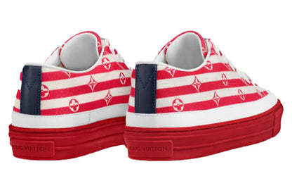 (WMNS) LOUIS VUITTON Stellar Sneakers 'White Red' 1A7U4R