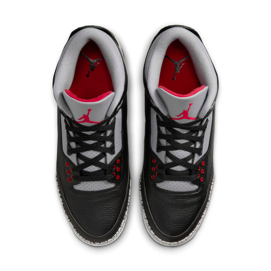 Air Jordan 3 Mid Retro MCS 'Black Cement' FZ8627-001