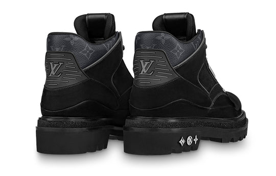 LOUIS VUITTON x NBA Oberkampf Ankle Boots 'Black' 1A8EMQ