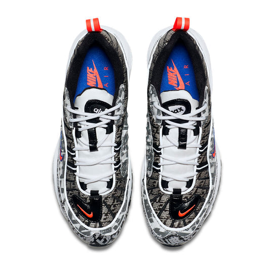 (WMNS) Nike Air Max 98 - Shanghai Marathon (China Exclusive) 'Black White Grey' BV6956-106