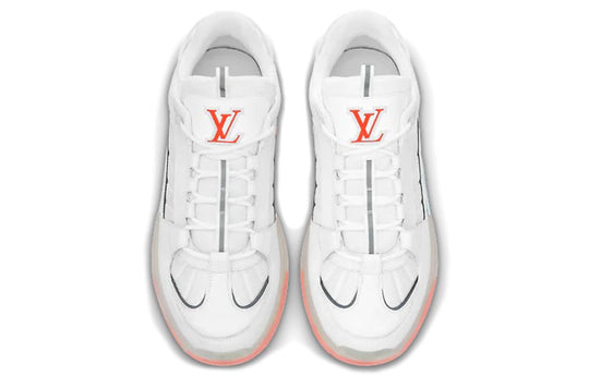 LOUIS VUITTON A View Sneakers 'White Orange' 1A8J1T