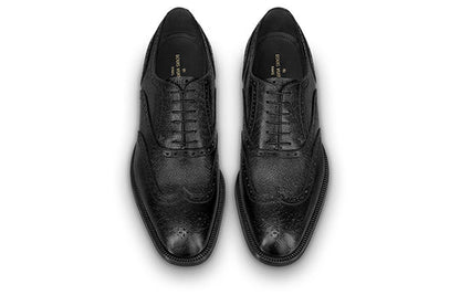 LOUIS VUITTON Graduate Richelieu Shoes 'Black' 1A8IZI