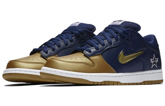 Nike x Supreme SB Dunk Low QS 'Metallic Gold' CK3480-700