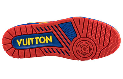 LOUIS VUITTON Trainers 'Black Yellow Blue' 1A9JU2