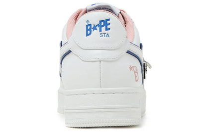 (WMNS) A BATHING APE x Bapy Bape Sta 'Pink White' BPYSNSN0061C
