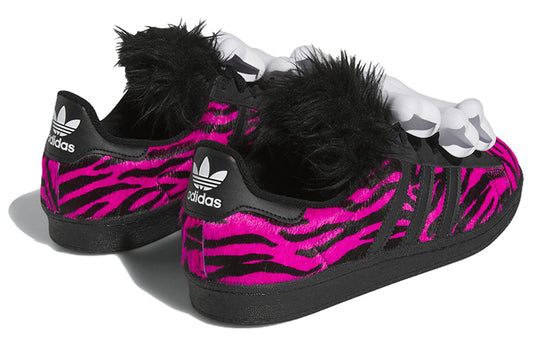 adidas x Jeremy Scott Campus 80s 'Bones - Pink Zebra' HQ4494