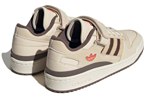 (WMNS) adidas Forum Low 'Light Khakibrown Brownbrown Redbrown' IE1827