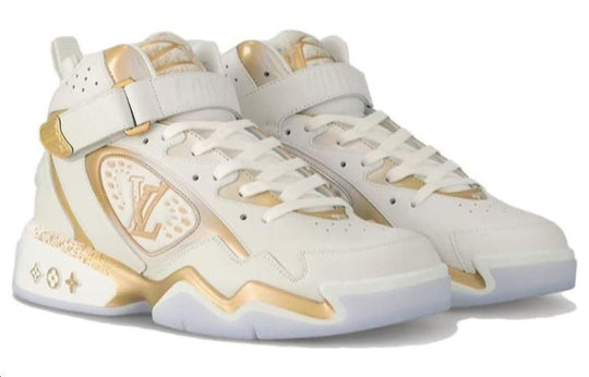 LOUIS VUITTON LV Trainer 2 Sneakers 'White Gold' 1ABLR9