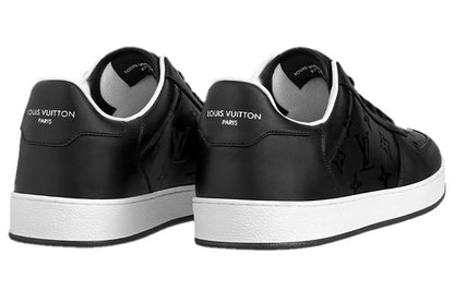 LOUIS VUITTON Rivoli Sneakers 'Black Monogram with White' 1A9FGZ