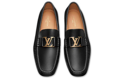 LOUIS VUITTON Montaigne Slip On Shoes 'Black' 1A2G51