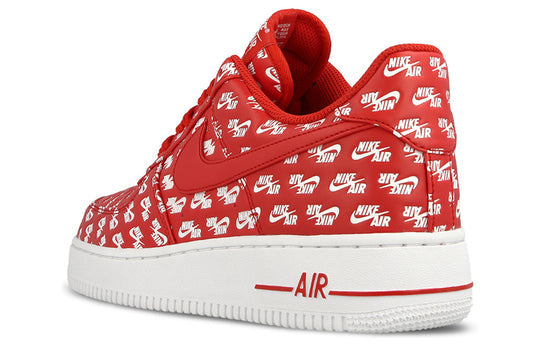 Nike Air Force 1 Low 07 QS 'All Over Logo Red' AH8462-600
