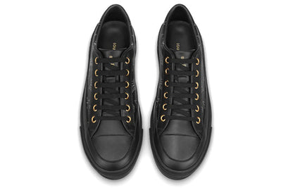 (WMNS) LOUIS VUITTON Stellar Sneakers 'Black with White Sketch Monogram' 1A87TE
