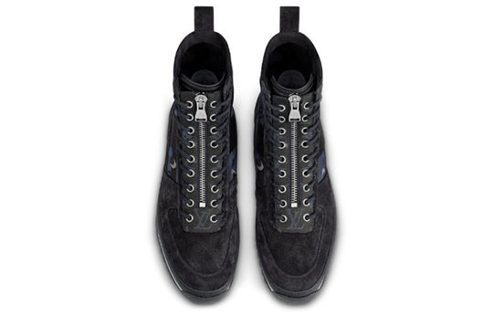 LOUIS VUITTON Harlem Ankle Sneakers 'Blue Black' 1A5Y6M
