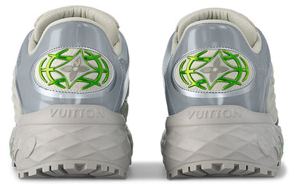 LOUIS VUITTON LV Discovery Lace Up Sneakers 'grey Green' 1ABZ3P