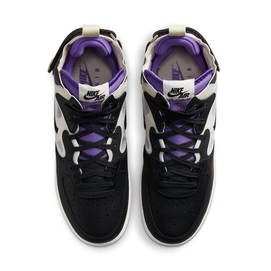 Nike Air Force 1 Mid React 'Off Noir Action Grape' DQ1872-001