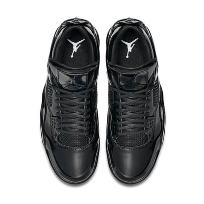 Air Jordan 4 Retro 11Lab4 'Black Patent Leather' 719864-010