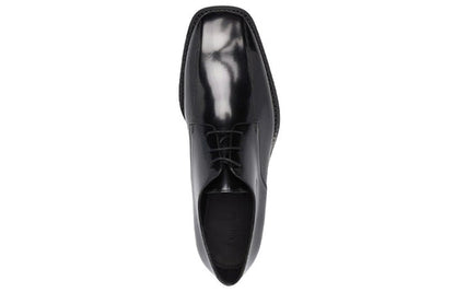 Balenciaga Rim Hi-Shine Derby Shoes 'Black' 636622WA7B01000