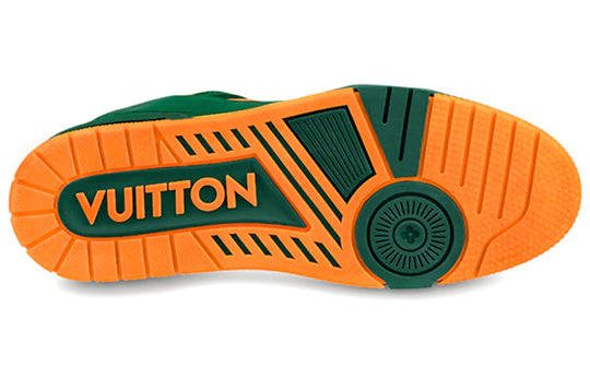 LOUIS VUITTON Trainers 'Orange Monogram with Green' 1A8WFP