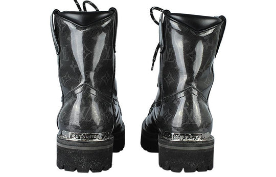 LOUIS VUITTON Outland Boots 'Black with Monogram' 1A4K2J