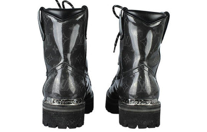 LOUIS VUITTON Outland Boots 'Black with Monogram' 1A4K2J