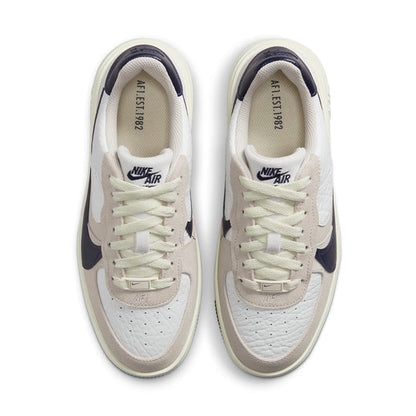 (WMNS) Nike Air Force 1 Low PLT.AF.ORM 'Summit White Navy' FB8481-100