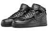 Nike x COMME des GARCONS Air Force 1 Mid 'Triple Black' DC3601-001