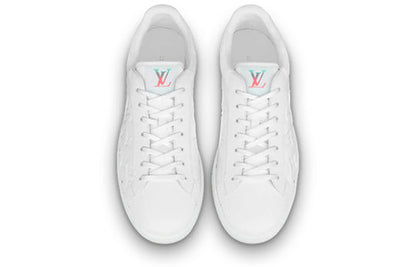 LOUIS VUITTON Luxembourg Sneakers 'White Monogram with Colorful Logo' 1A8J0W