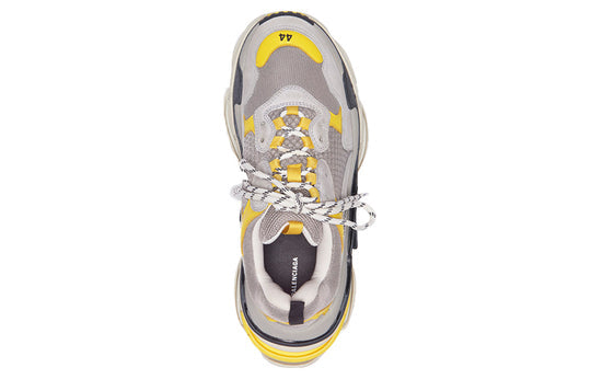 Balenciaga Triple S Sneaker 'Yellow Grey' 2019 536737W09OH7074