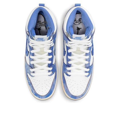 Nike SB Dunk High 'White Dark Sulfur Coconut Milk' CV1677-100