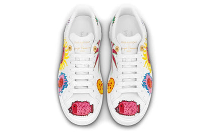 (WMNS) LOUIS VUITTON x YK ACADEMY Time Out Sneakers 'White with Icons' 1ABD7Z