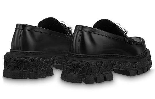 LOUIS VUITTON Baroque Loafers 'Black' 1AB8UJ