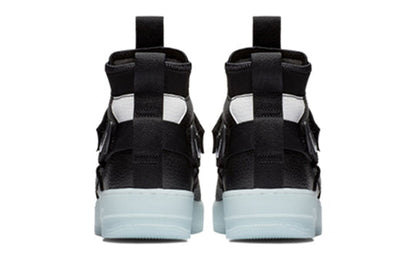 Nike Air Force 1 Mid Utility 'Black Half Blue' AQ9758-001