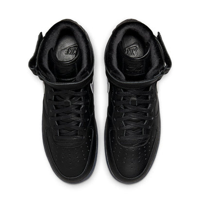 Nike Air Force 1 Mid Premium 'Black Metallic Silver' DX3061-001